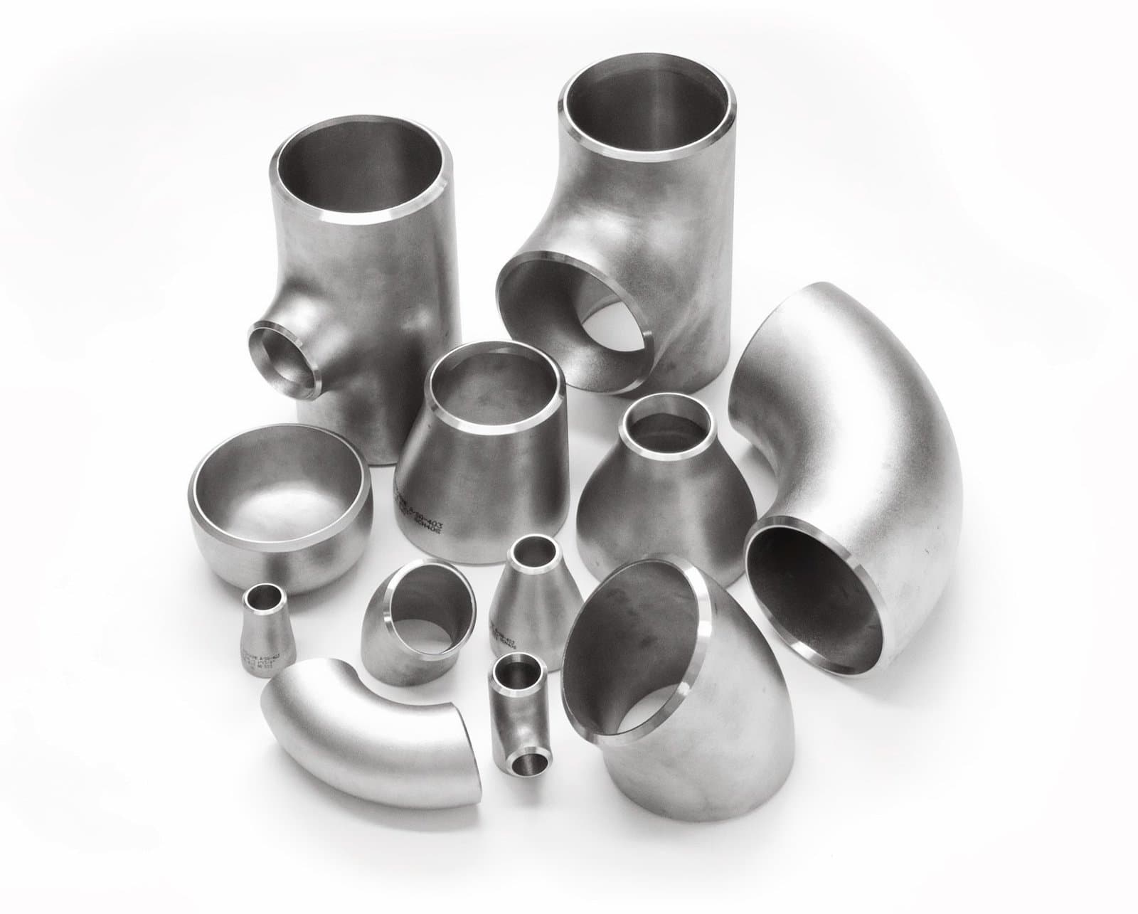 Steel buttweld fittings including elbows, tees and reducers